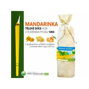 Hoxi Tělové svíčky Varianta: mandarinka